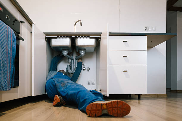 Professional Plumbing technician working in Ocean Bluff, MA